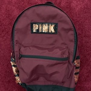 PINK backpack